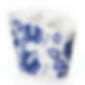 Сушилка для столовых приборов Idea Deco, 4 секции (гжель)