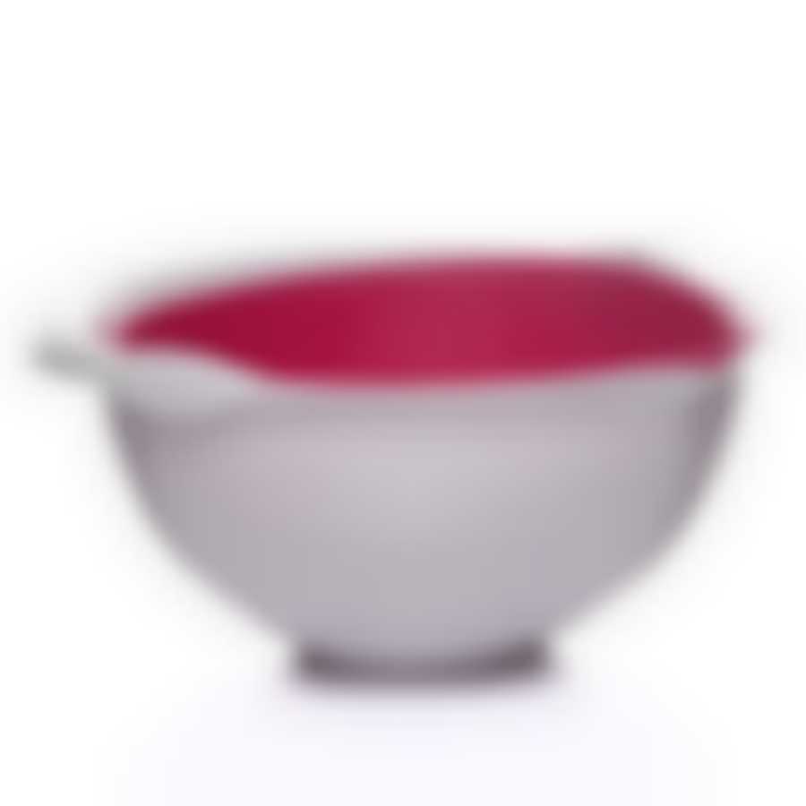 Дуршлаг для крупы (малиновый)