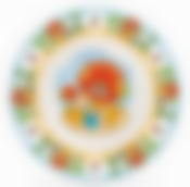 Тарелка закусочная (десертная) Львенок И Черепаха, D=20 см