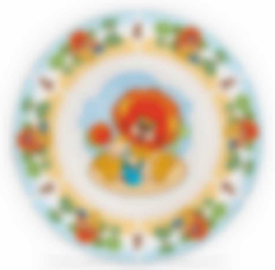 Тарелка закусочная (десертная) Львенок И Черепаха, D=20 см