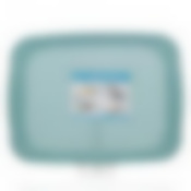 Поддон в раковину (аквамарин)