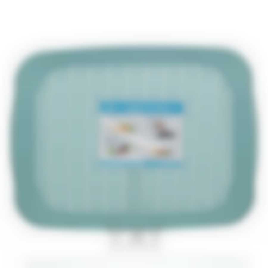 Поддон в раковину (аквамарин)