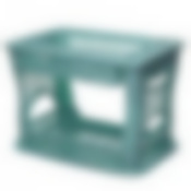 Сушилка для посуды 2-х ярусная (аквамарин)