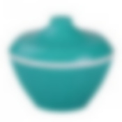 Сахарница с крышкой Меланж 0,5 л (бирюзовый)