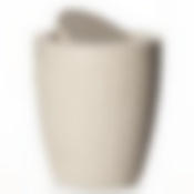 Контейнер "Плетёнка", объем 1,5 л, 135 х 150 мм (цвет "слоновая кость")