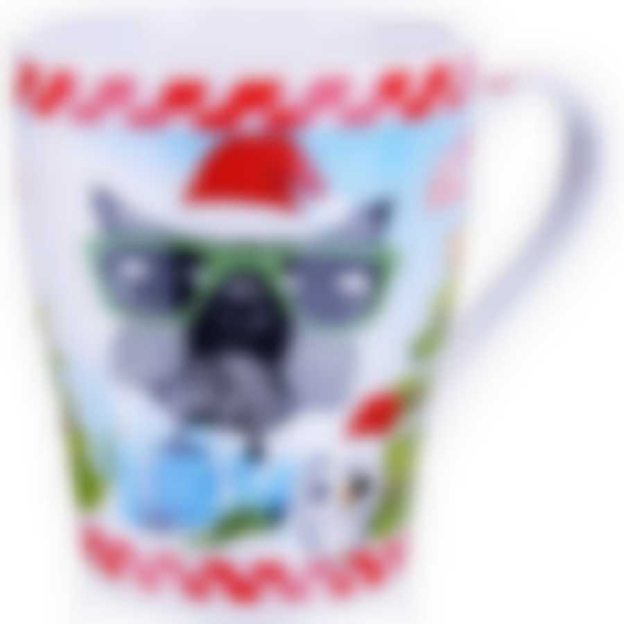 Кружка 340 мл Новый год подар/упак LR (х48)