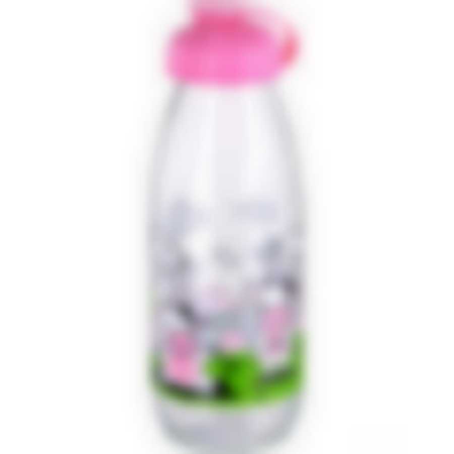 80541 Бутылка для напитков стекло РОЗОВЫЙ 0,5 л MB (х24)