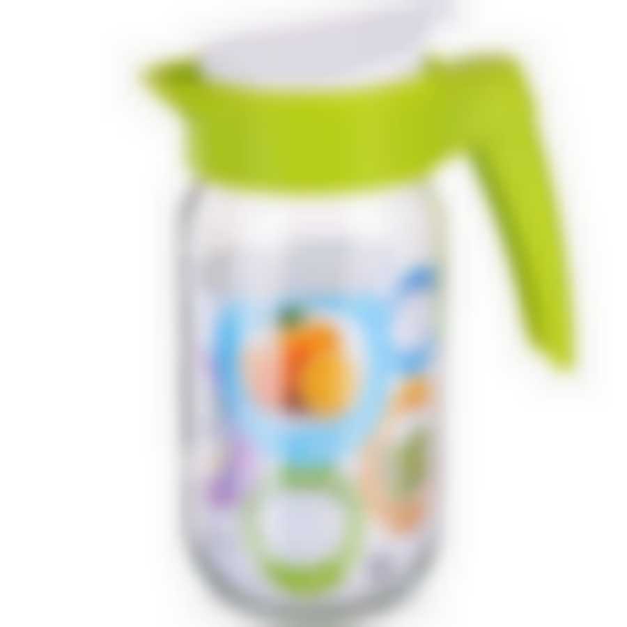 Кувшин с крышкой 1,0 л САЛАТОВЫЙ MB (х12)