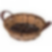 Корзинка с ручками коллекция "НАТУРЕЛЬ" ЗОЛОТОЙ КАНТ 25*6/9 см