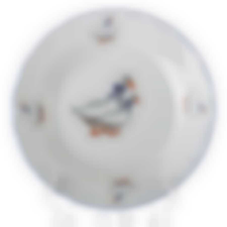 Тарелка "ГУСИ", диаметр 21 см