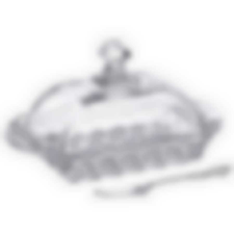 Масленка "MUZA" + нож 17*11*9 см.