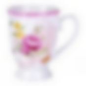 Кружка фарфоровая 330 мл Цветы LR (х48)