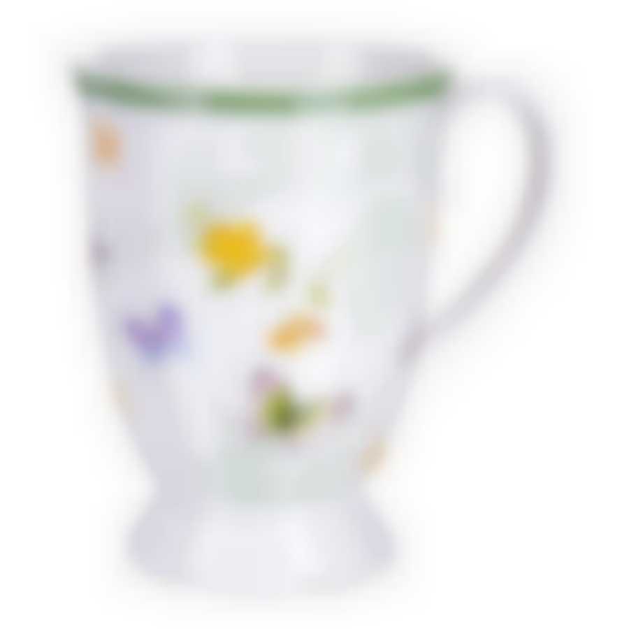 Кружка фарфоровая 330 мл Бабочка LR (х48)