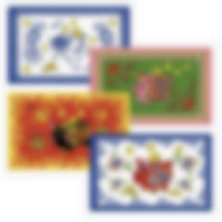 Салфетка "Свинка-копилка" 39*25cm 4 диз. NEW