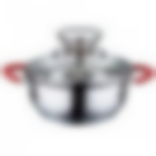 Кастрюля со стеклянной крышкой 2 пр.0,4 л