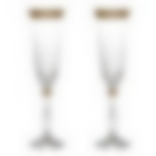 Набор бокалов для шампанского из 2 шт."НОВОГОДНИЙ" 190 мл.