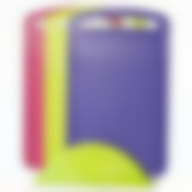 Набор разделочных досок пластик на подставке 3 шт Idea Салатовый, 34х24см