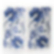 Доска разделочная складная ДЕКО 350*280 мм (гжель)