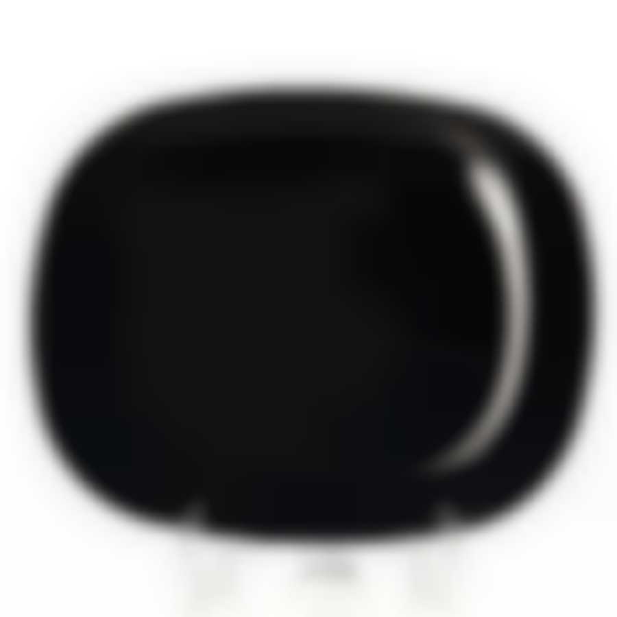 Тарелка обеденная СВИТ ЛАЙН БЛЭК 28*23 см