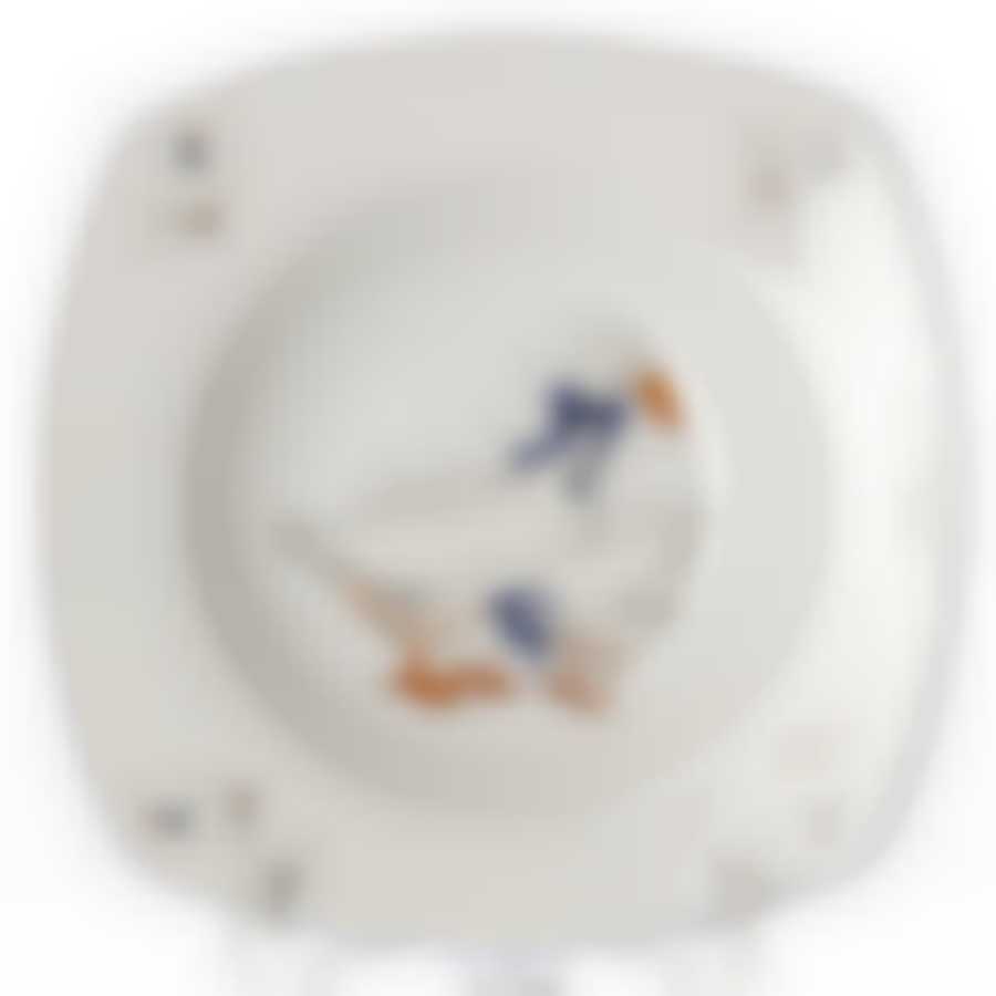 Тарелка суповая "ТЕТРА ГУСИ" 23 см