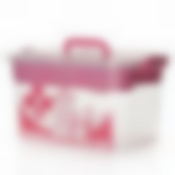 Контейнер для аптечки Домашний доктор с вкладышем 10 л, 355*235*190 (цвет в ассортименте)