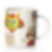 Кружка фарфоровая "Совята" 350 мл