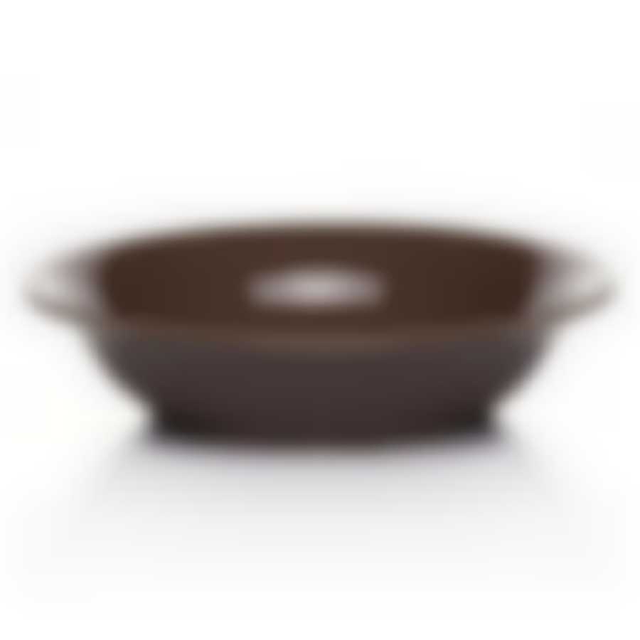 Тарелка глубокая коричневая 20 см Kutahya Porcelain