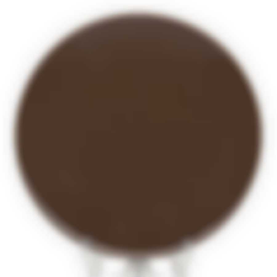 Тарелка коричневая 20 см