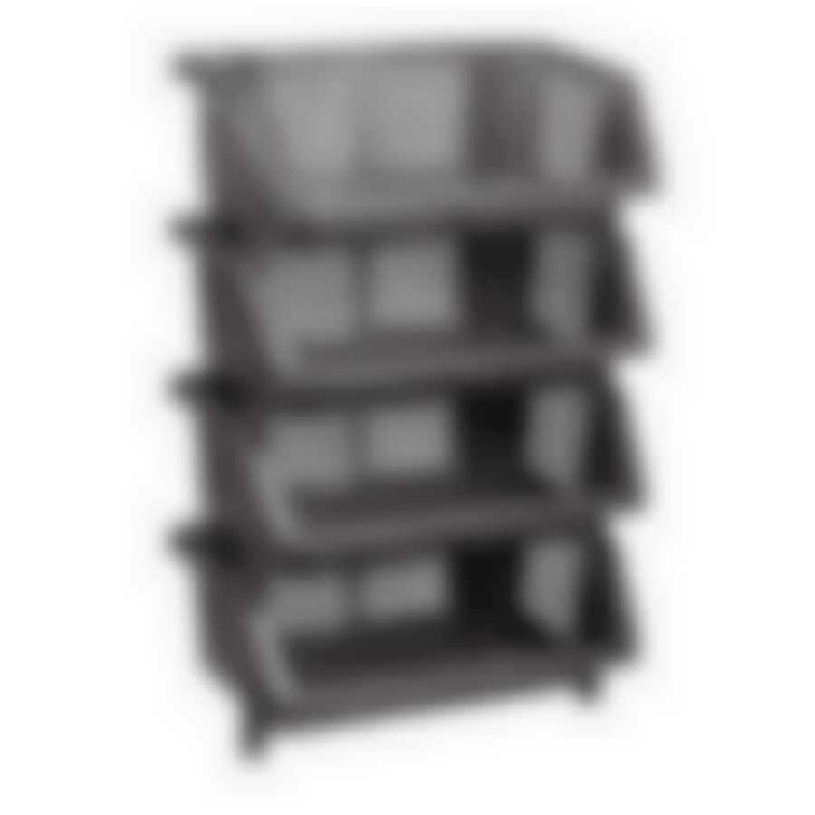 Этажерка для хранения "Эконом" 4-х секц. (цвет в ассортименте)