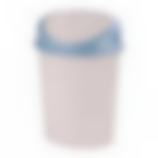 Контейнер для мусора овальный 8л (св.серый)