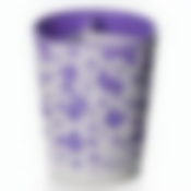 Подставка под стол. приб. Дольче Вита, д=100 мм, в=120 мм (фиол. с бел.)