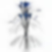 Украшение новогоднее House & Holder "Елка", 31 х 8 см (цвета в ассортименте)