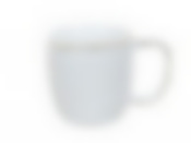 Кружка керам."Белый кварц" v=320мл. (рельеф+золотая обводка) (под. упак.)