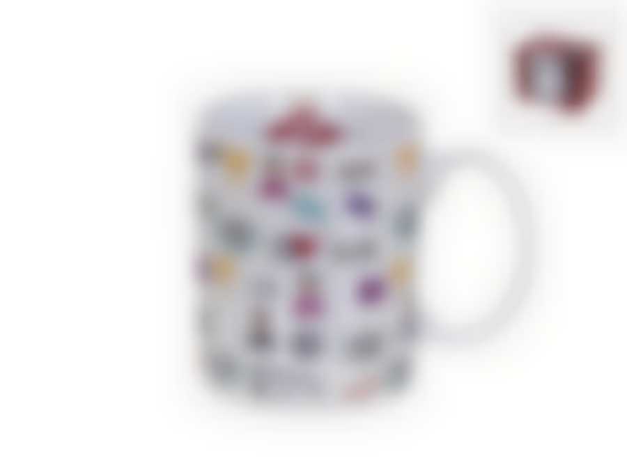 Кружка керамическая "ФК Спартак Москва" v=330мл. (подарочная упаковка)