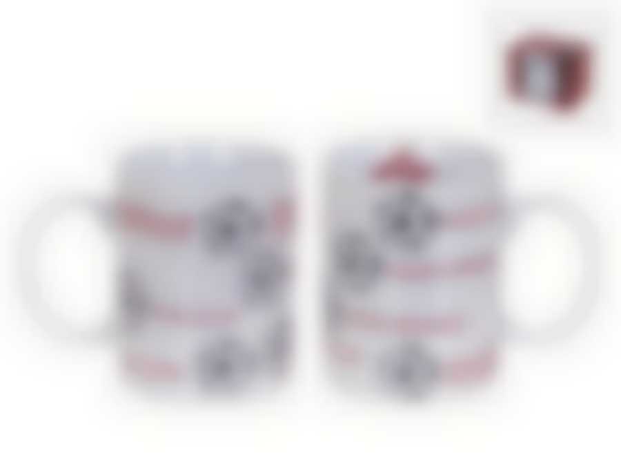 Кружка керамическая "ФК Спартак Москва" v=330мл. (подарочная упаковка)