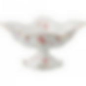 Фруктовница на ножке "ПАСАДЕНА" 21*13 см. высота=12 см.