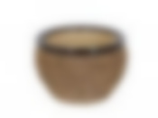 Горшок для цветов поддоном"Плетенка" 30*30*20см. v=8500мл. (поддон-24*24*4см.)(покрытие-натуральный ротанг) (без подарочной упаковки)