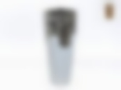 Ваза декоративная "Серебристое кружево" 15,5*15,5*36,5см. (керамика) (с декоративными стразами) (без подарочной упаковки)