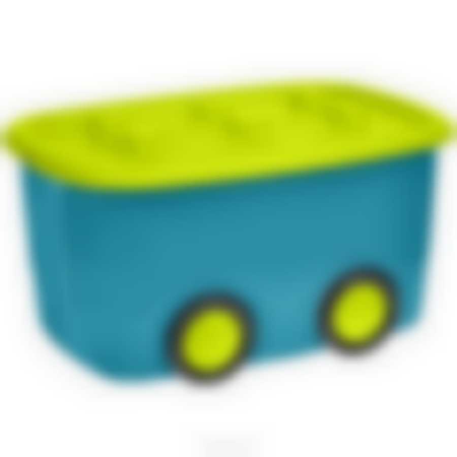 Ящик для игрушек МОБИ (бирюзовый)