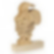 Заготовка деревянная House & Holder "Дед Мороз", с подсветкой, высота 25,5 см