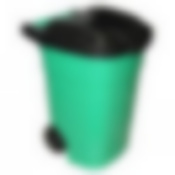 Контейнер универсальный на колесах 65 л, 520 х 500 х 660 мм (зеленый)