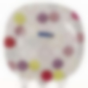 Тарелка столовая мелкая Luminarc Zoom White, D=25 см