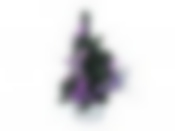 Ель новогодняя (с украшением) h=20см. (упаковочный пакет)