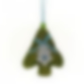 Украшение декоративное (подвесное) "Елочка" h=10см. (2вида) (упаковочный пакет с хедером)