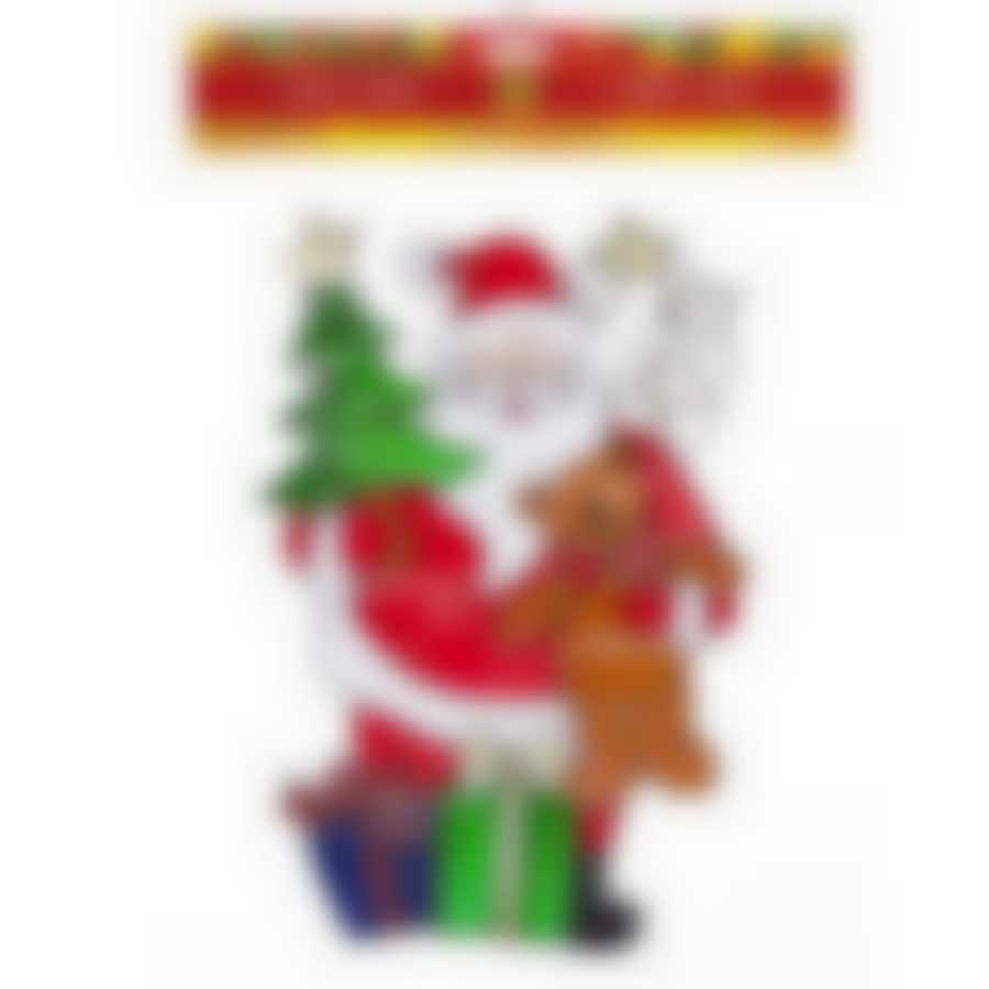 Украшение новогоднее "Новый год" 25*38см. (4вида)