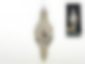 Украшение ёлочное (подвесное) "Хрустальная сосулька" d=7см. l=19см. (стекло) (подарочная упаковка)