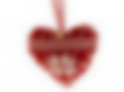 Украшение новогоднее (подвесное) "Вязаный узор/Сердце" 10,5*4*11см. (2вида) (пенопласт, шерсть) (упаковочный пакет с хедером)