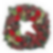 Украшение новогоднее (подвесное) "Новогодний венок" d=30см