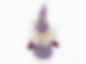 Украшение новогоднее (подвесное) "Санта Клаус/Снеговик" 10*3,5*16см. (2вида) (упаковочный пакет)