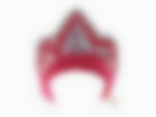 Изделие для карнавалов "Кокошник" 25*0,5*12,5см. (полиэстер) (с декоративными стразами) (упаковочный пакет)